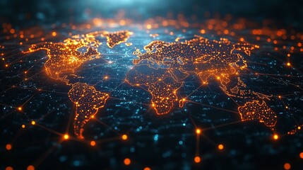 a Warehouse worker holding a tablet, surrounded by shelves of goods and inventory in a busy storage environment.