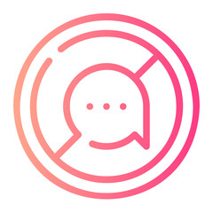 prohibited gradient icon