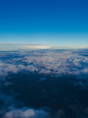 view on cloudscape  from above