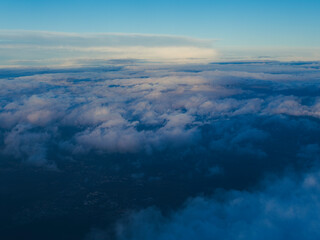 view on cloudscape  from above