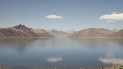 lake in the mountains