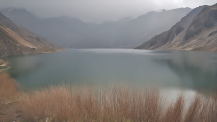 lake in the mountains