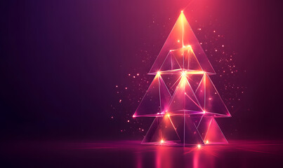 Christmas and New Year-themed graphic backgrounds for cards