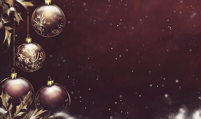 Christmas and New Year-themed graphic backgrounds for cards