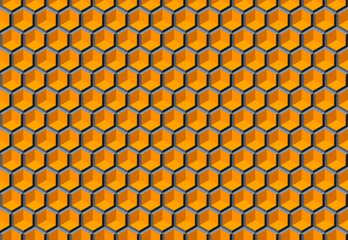 Modern geometric background for business or corporate presentation. Tech seamless ornamental vector pattern for banner design. Tillable grid mesh repeatable technology.