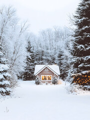 Naklejka premium Christmas and New Year-themed graphic backgrounds for cards