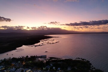 Aerial photo of Port Douglas Queensland Australia