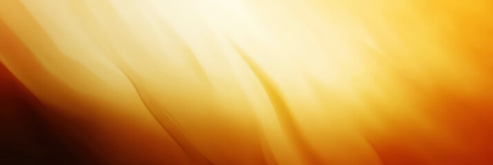 Smooth bright golden yellow and beige gradient background with vibrant colors. Fashion and business. Generative AI