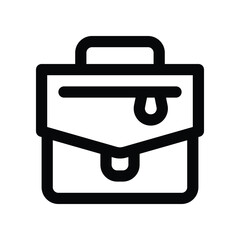 briefcase icon. vector line icon for your website, mobile, presentation, and logo design.