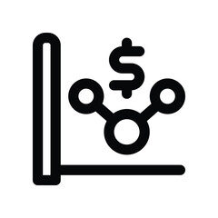 analysis icon. vector line icon for your website, mobile, presentation, and logo design.