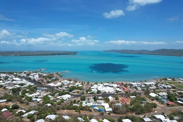 Aerial photo of Thursday Island Queensland Australia