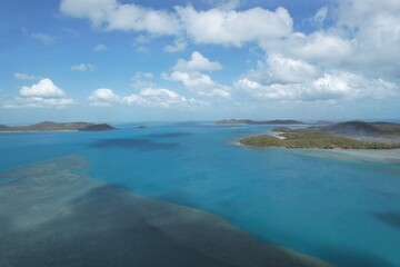 Aerial photo of Thursday Island Queensland Australia