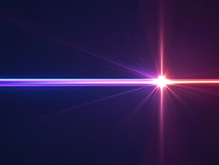 Obraz premium Cosmic Glow A Vibrant Light Show in the Night Sky.