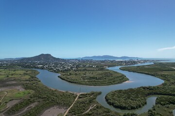 Aerial photo of Townsville Queensland Australia