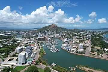 Aerial photo of Townsville Queensland Australia