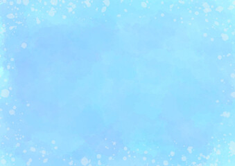 みどり　水彩風　シンプル　絵の具　背景素材