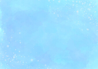 みどり　水彩風　シンプル　絵の具　背景素材