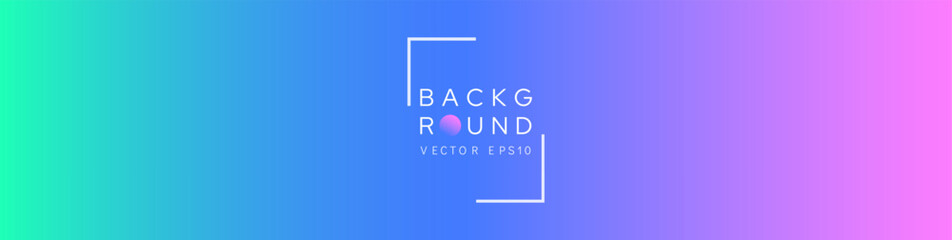 Fun vivid mixed color gradient background banner cover vector design