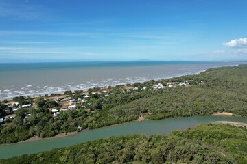 Aerial photo of Balgal Beach Townsville Queensland Australia