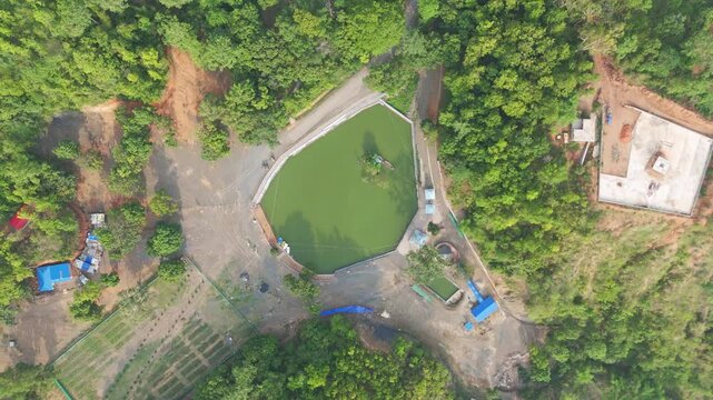 aerial view of dang ghorahi