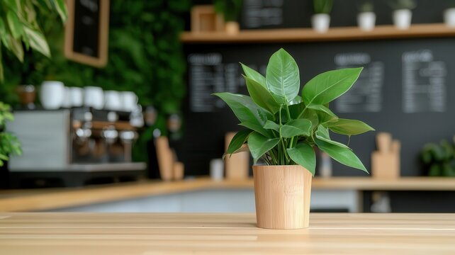 A cafe offering organic, locally sourced food and beverages, reducing its carbon footprint, organic local sourcing cafe, sustainable food choices