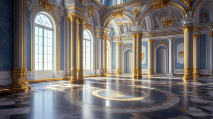 Grand Hall Interior.