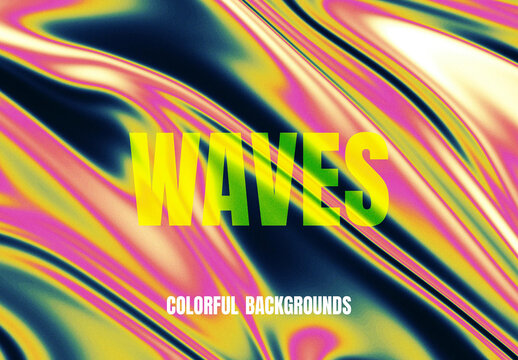 Grainy Gradient Waves