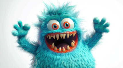 Obraz premium Cute Monster.
