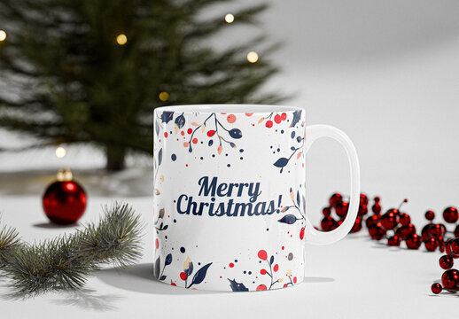 Christmas Cup Mockup