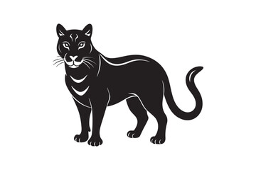 Ocelot  silhouette vector illustration, Ocelot  silhouette vector, Ocelot  silhouette PNG , Ocelot  silhouette