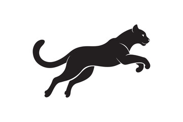 Ocelot  silhouette vector illustration, Ocelot  silhouette vector, Ocelot  silhouette PNG , Ocelot  silhouette