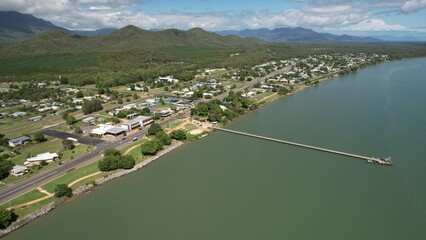 Aerial photo of Cardwell Queensland Australia