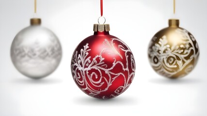 Obraz premium Christmas tree ball