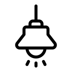 Hanging lamp icon © Ardi