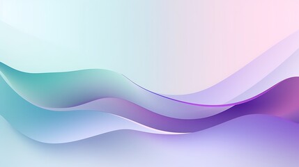 Soft, flowing abstract waves in pastel colors create a calming effect.