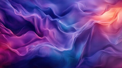 Obraz premium Abstraction in Hues: Ethereal Artwork with Colorful Forms