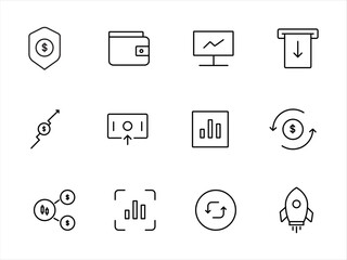 Investment Icon Outline