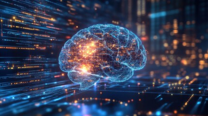 Artificial intelligence. AI concept