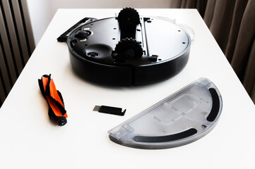 Spare parts for robot vacuum cleaner. Consumables for robot vacuum cleaner, complete kit for...
