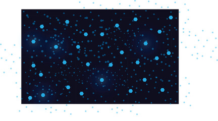 blue background with stars