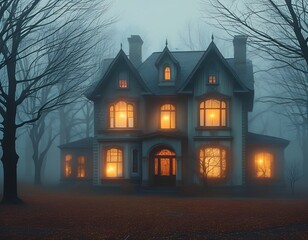 old house in the woods