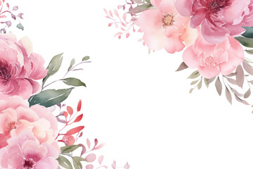 Fototapeta premium PNG Minimal pink bouquet pattern flower petal.
