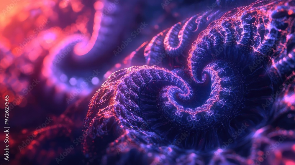 Aufkleber a mesmerizing close-up of swirling patterns in vibrant colors, showcasing intricate designs and dyna