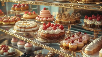 cupcakes with cream