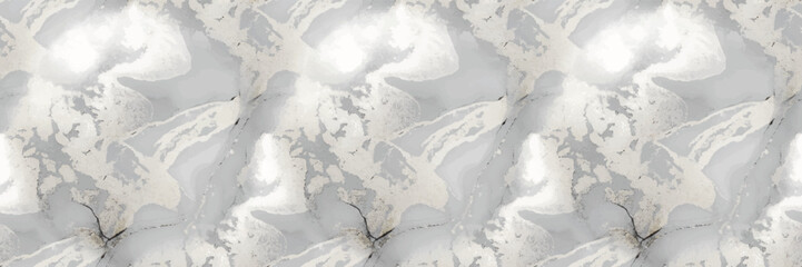 Grey Marble Texture. Grey Alcohol Ink Background.