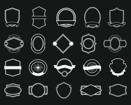 logo badge template. vector. editable for clothing, sport, and apparel