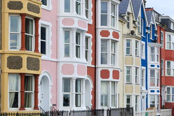 Hausfassaden in England