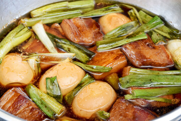 Buta no Kakuni is Japanese braised pork belly - delicious dish popular in Japan, especially Kyushu Island