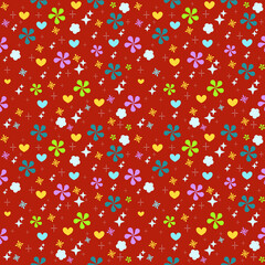 christmas background with stars