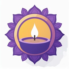 Happy Diwali diya lamp, Indian festival of lights